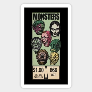 The Marvelous Age of Monsters Magnet